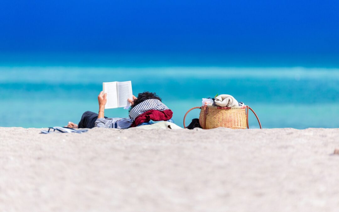 Reading on Beach